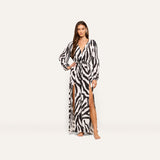 L'AGENCE - Sara Maxi Cover - Up Dress