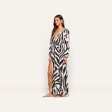 L'AGENCE - Sara Maxi Cover - Up Dress