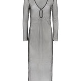 L'AGENCE - Sara Mesh Cover-Up Dress