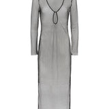 L'AGENCE - Sara Mesh Cover - Up Dress