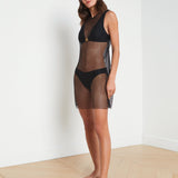 L'AGENCE - Angela Mesh Cover-Up Dress