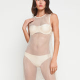 L'AGENCE - Angela Mesh Cover - Up Dress