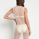 L'AGENCE - Angela Mesh Cover - Up Dress
