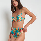L'AGENCE - Vanessa High-Waisted Bikini Bottom