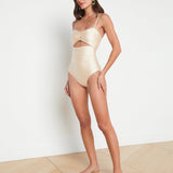 L'AGENCE - Lily Cut - Out One - Piece Swimsuit