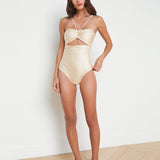 L'AGENCE - Lily Cut - Out One - Piece Swimsuit