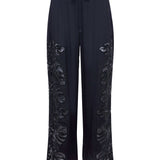 L'AGENCE - Geraldine Embellished Cover-Up Pant