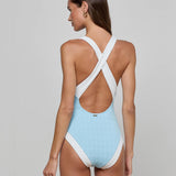 L'AGENCE - Lisa Plunge One-Piece Swimsuit
