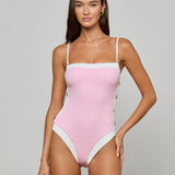 L'AGENCE - Tory Bandeau One - Piece Swimsuit