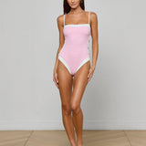 L'AGENCE - Tory Bandeau One - Piece Swimsuit