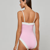 L'AGENCE - Tory Bandeau One - Piece Swimsuit