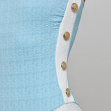 L'AGENCE - Tory Bandeau One-Piece Swimsuit