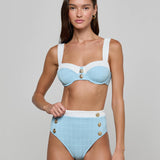 L'AGENCE - Vanessa High-Waisted Bikini Bottom