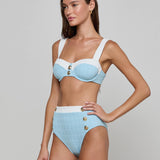 L'AGENCE - Vanessa High-Waisted Bikini Bottom