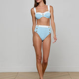 L'AGENCE - Vanessa High-Waisted Bikini Bottom