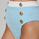 L'AGENCE - Vanessa High-Waisted Bikini Bottom