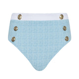 L'AGENCE - Vanessa High-Waisted Bikini Bottom