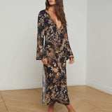 L'AGENCE - Sara Maxi Cover-Up Dress