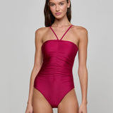L'AGENCE - Aubrey Ruched One - Piece Swimsuit