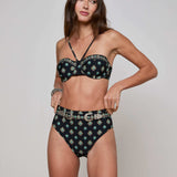 L'AGENCE - Vanessa High-Waisted Bikini Bottom