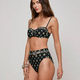 L'AGENCE - Vanessa High-Waisted Bikini Bottom