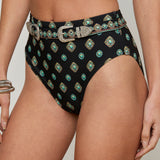 L'AGENCE - Vanessa High-Waisted Bikini Bottom