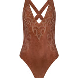 L'AGENCE - Lisa Plunge One - Piece Swimsuit