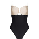 L'AGENCE - Emilia Bandeau One - Piece Swimsuit