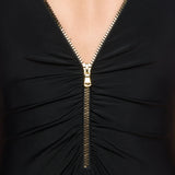 L'AGENCE - Dorrie Plunge One - Piece Swimsuit
