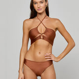 L'AGENCE - Sirena Halter Bikini Top