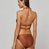 L'AGENCE - Sirena Halter Bikini Top