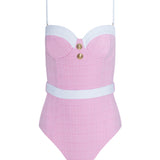 L'AGENCE - Amie Bandeau One - Piece Swimsuit