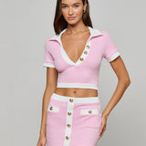 L'AGENCE - Anastasia Cropped Rashguard
