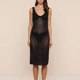 L'AGENCE - Pallas Crochet Cover - Up Dress