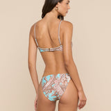 L'AGENCE - Violet String Bikini Bottom