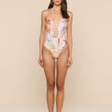 L'AGENCE - Opus Halter One - Piece Swimsuit