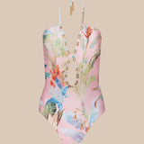 L'AGENCE - Opus Halter One - Piece Swimsuit