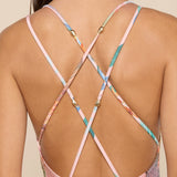 L'AGENCE - Breana Plunge One - Piece Swimsuit