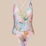L'AGENCE - Breana Plunge One - Piece Swimsuit