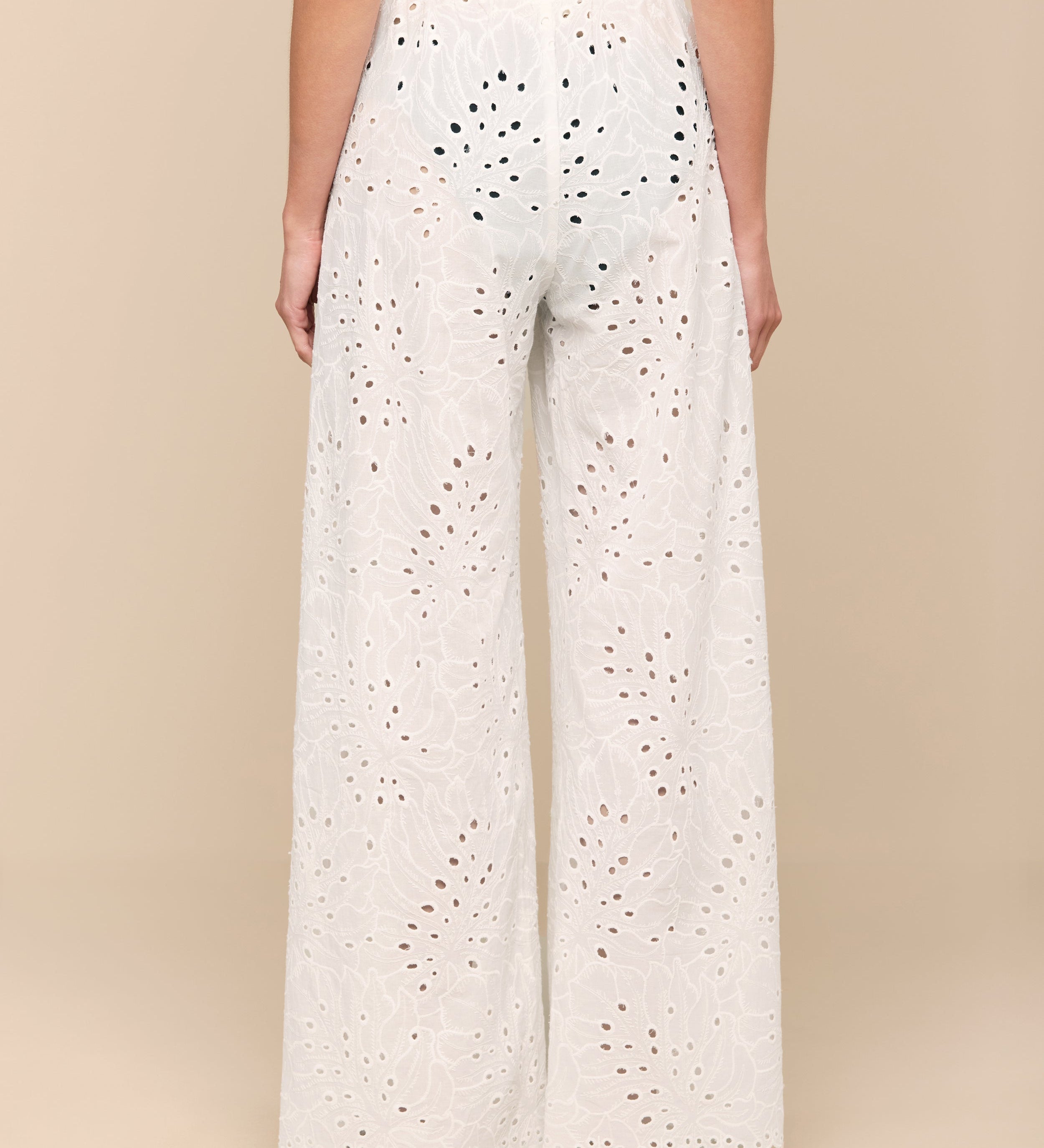 L'AGENCE - Geraldine Eyelet Cover - Up Pant