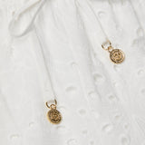 L'AGENCE - Geraldine Eyelet Cover - Up Pant