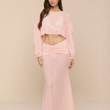 L'AGENCE - Mahe Mesh Cover - Up Skirt