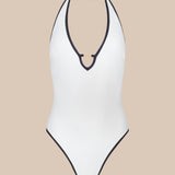L'AGENCE - Breana Plunge One - Piece Swimsuit
