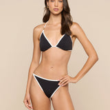 L'AGENCE - Violet String Bikini Bottom