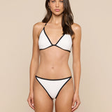 L'AGENCE - Violet String Bikini Bottom