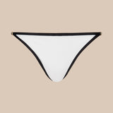 L'AGENCE - Violet String Bikini Bottom