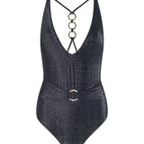 L'AGENCE - Lisa Plunge One - Piece Swimsuit