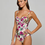L'AGENCE - Amie Bandeau One - Piece Swimsuit