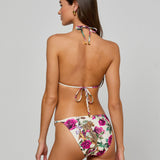 L'AGENCE - Violet String Bikini Bottom