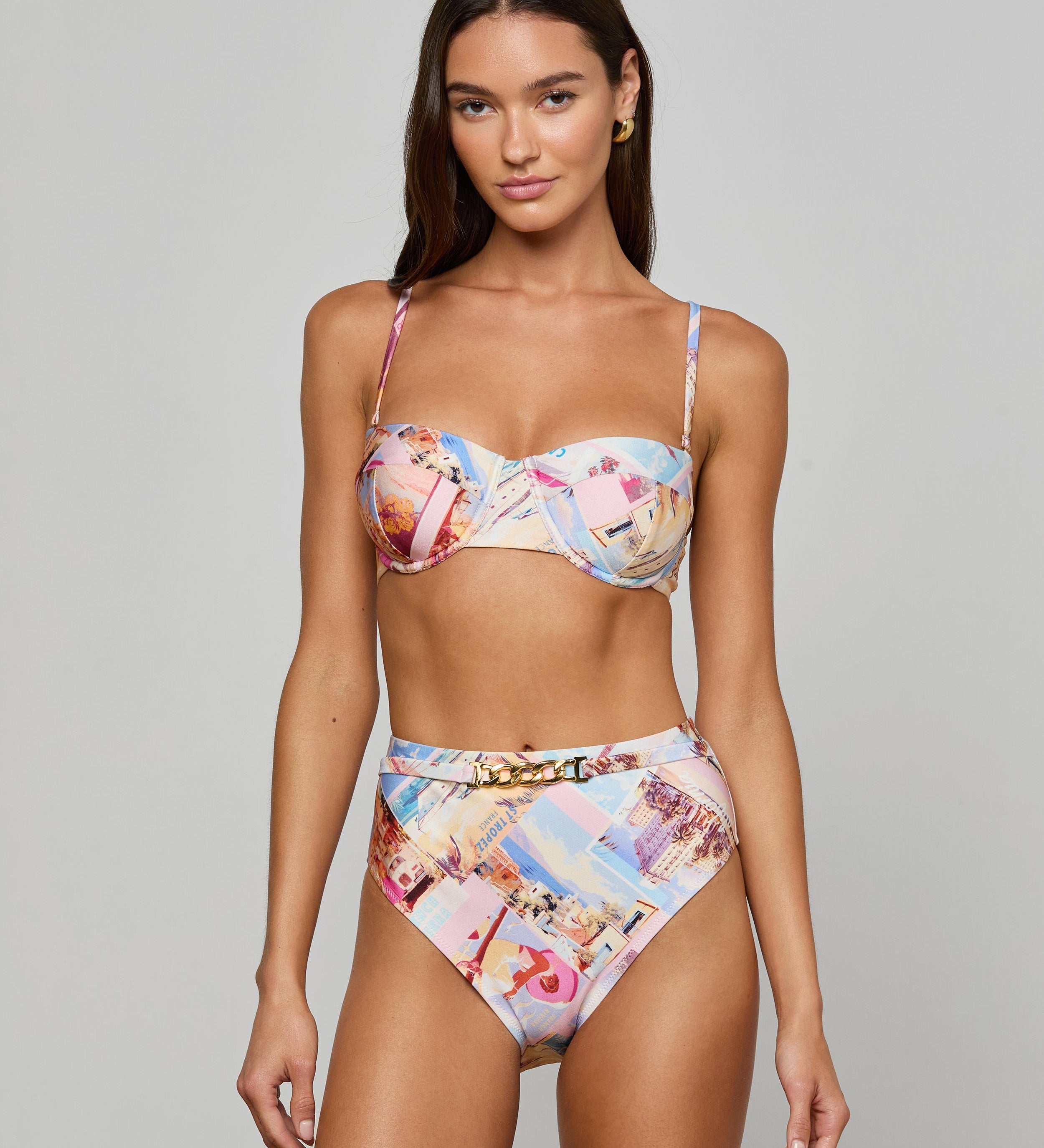 L'AGENCE - Vanessa High - Waisted Bikini Bottom